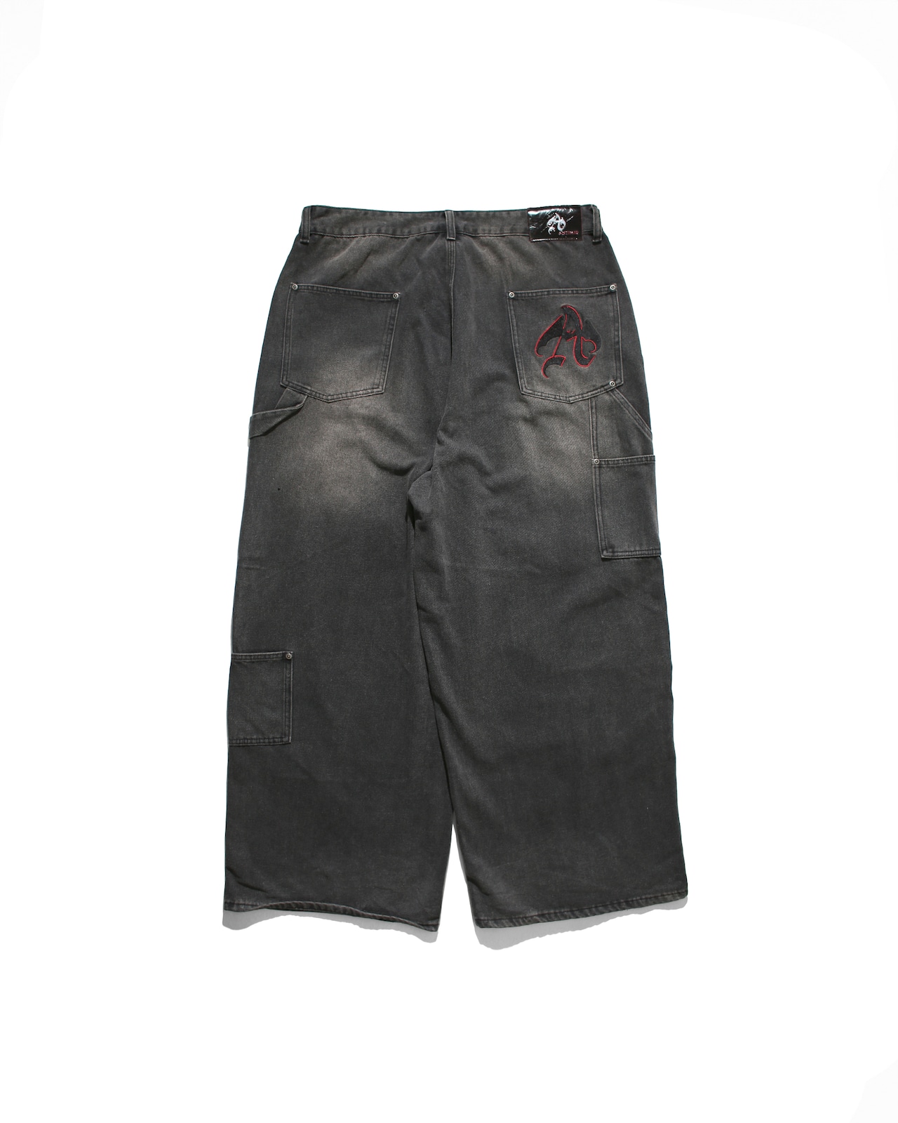 DOUBLE KNEE BAGGY DENIM