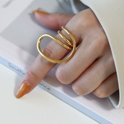 7/25(金)21時新作発売*stainless nuance ring