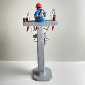 フォークアート 北東部 ノルデスチーノ Eletricista 電気工事士