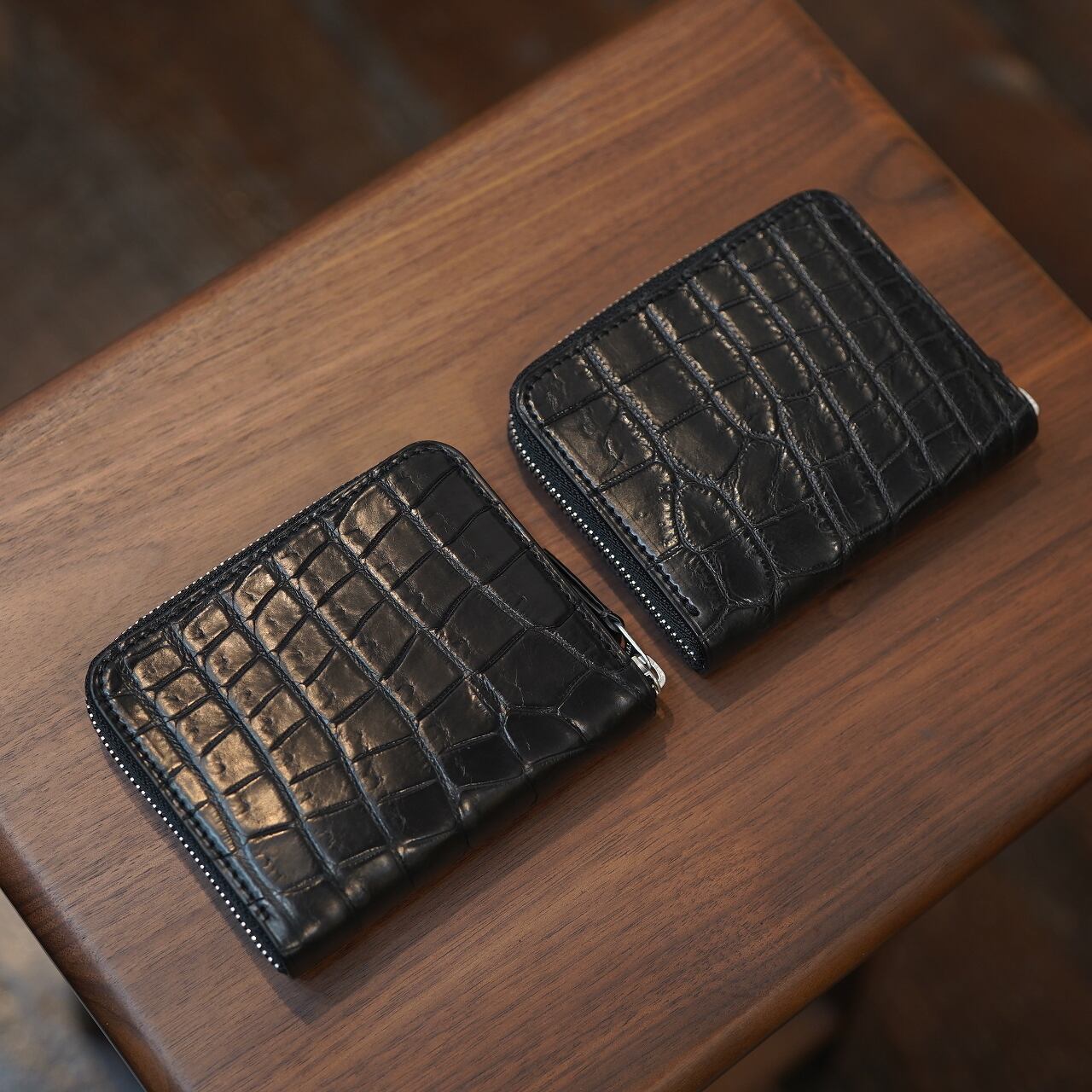 カンダミサコ】pocketwallet ナイルクロコダイル【限定】 【公式通販】