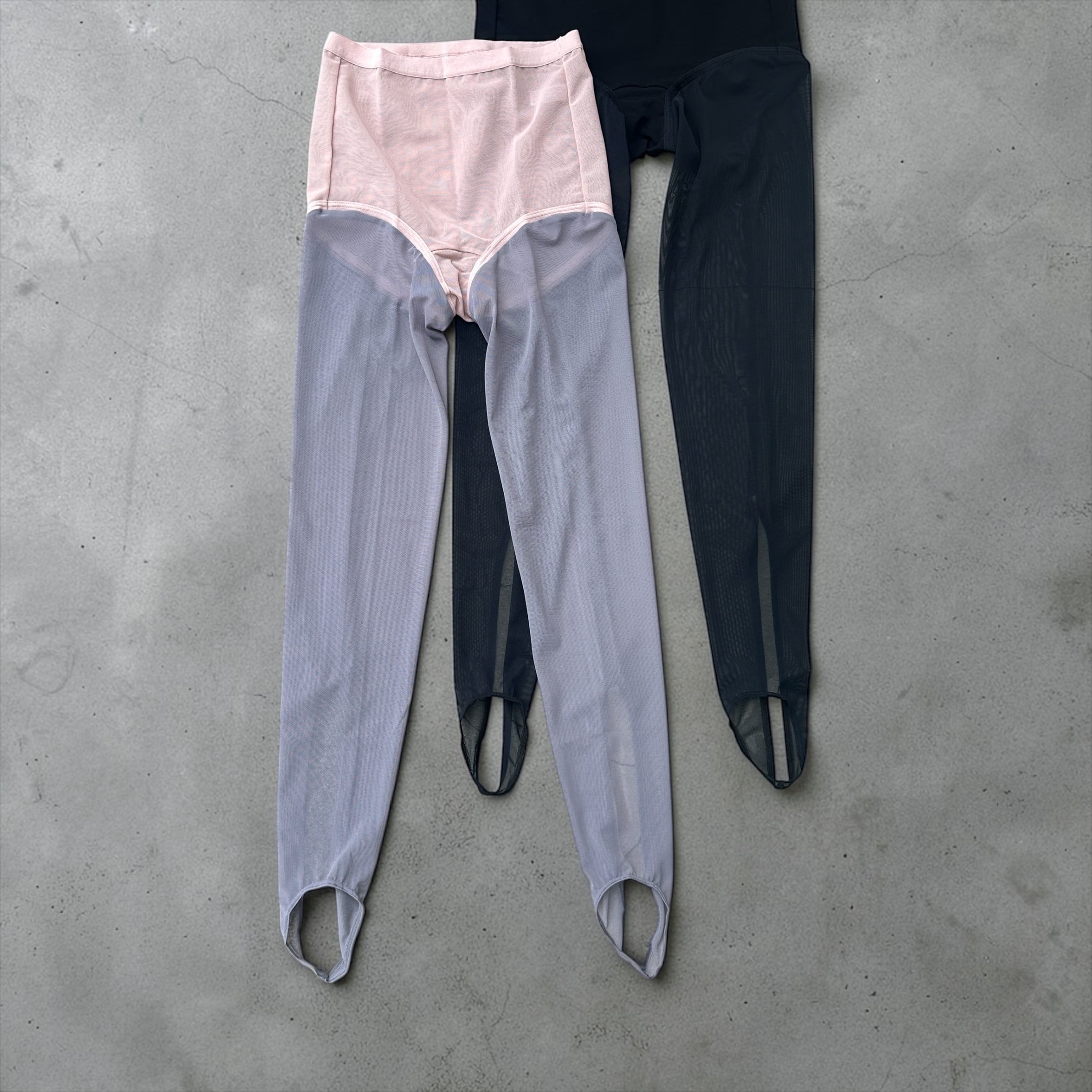 OVERNEATH [NET LEGGINGS] | LILLY DEL SALONE