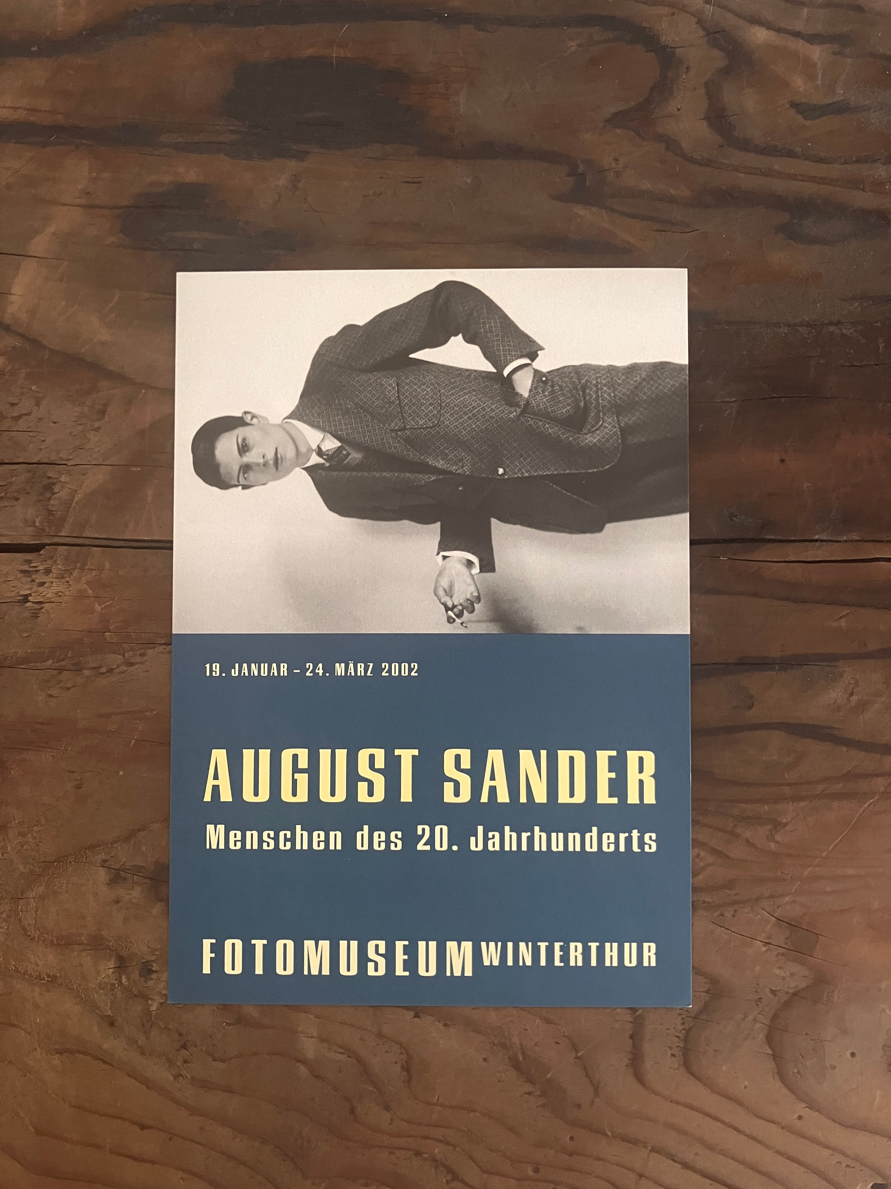 【インヴィテーションカード・エフェメラ】AUGUST SANDER Winterthur [s0013]