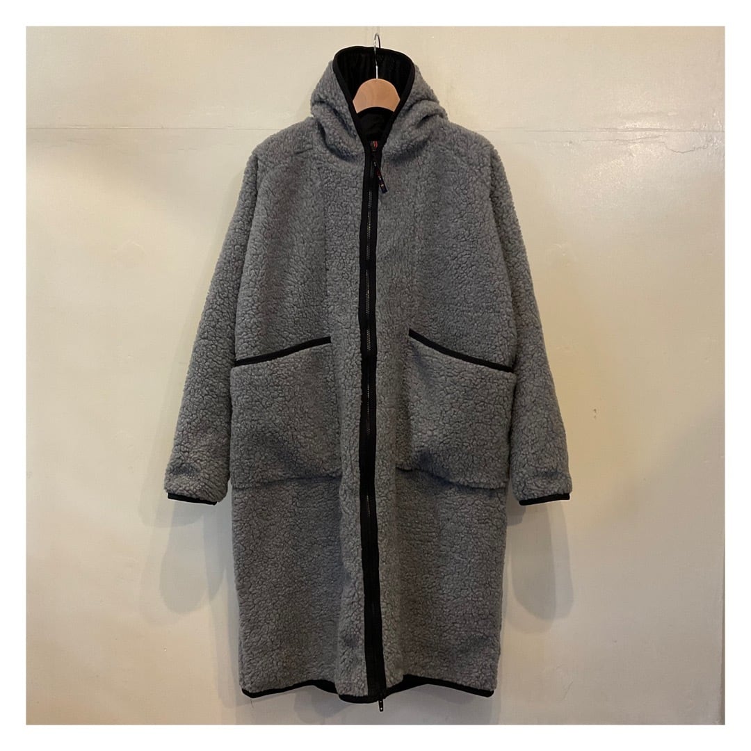 Farfield Original / Fleece Hooded Coat Raglan | BIRD MOUNTAIN