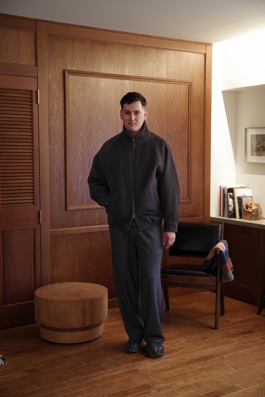Co. Ra. Brushed Wide Trousers