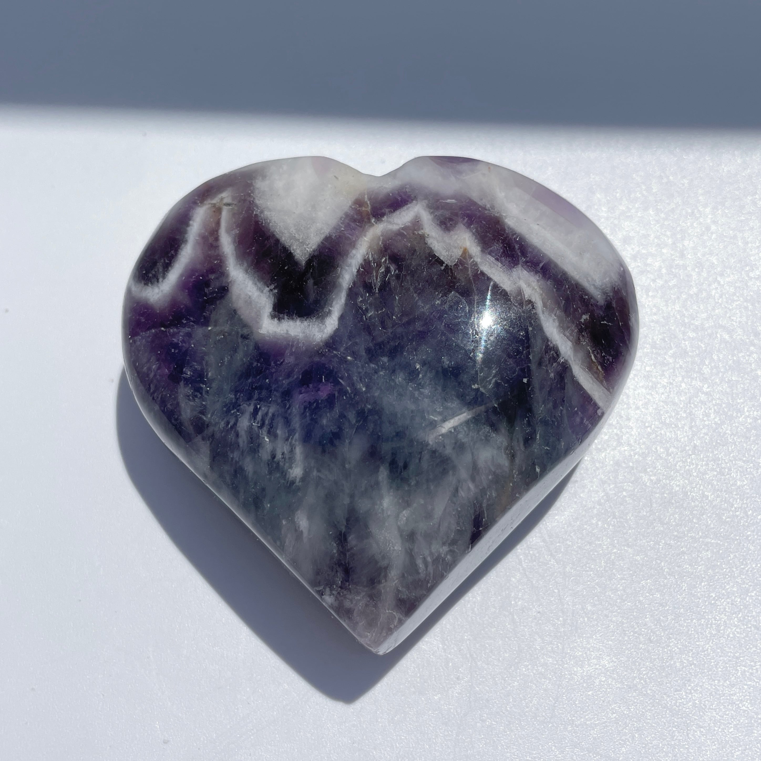 ドリームアメジスト ハート型25◇ Dream Amethyst ◇天然石