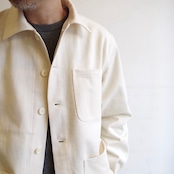 PERSONAL MATTERS  PROJECT N°04  "ORGANIC COTTON DRILL CHORE JACKET"