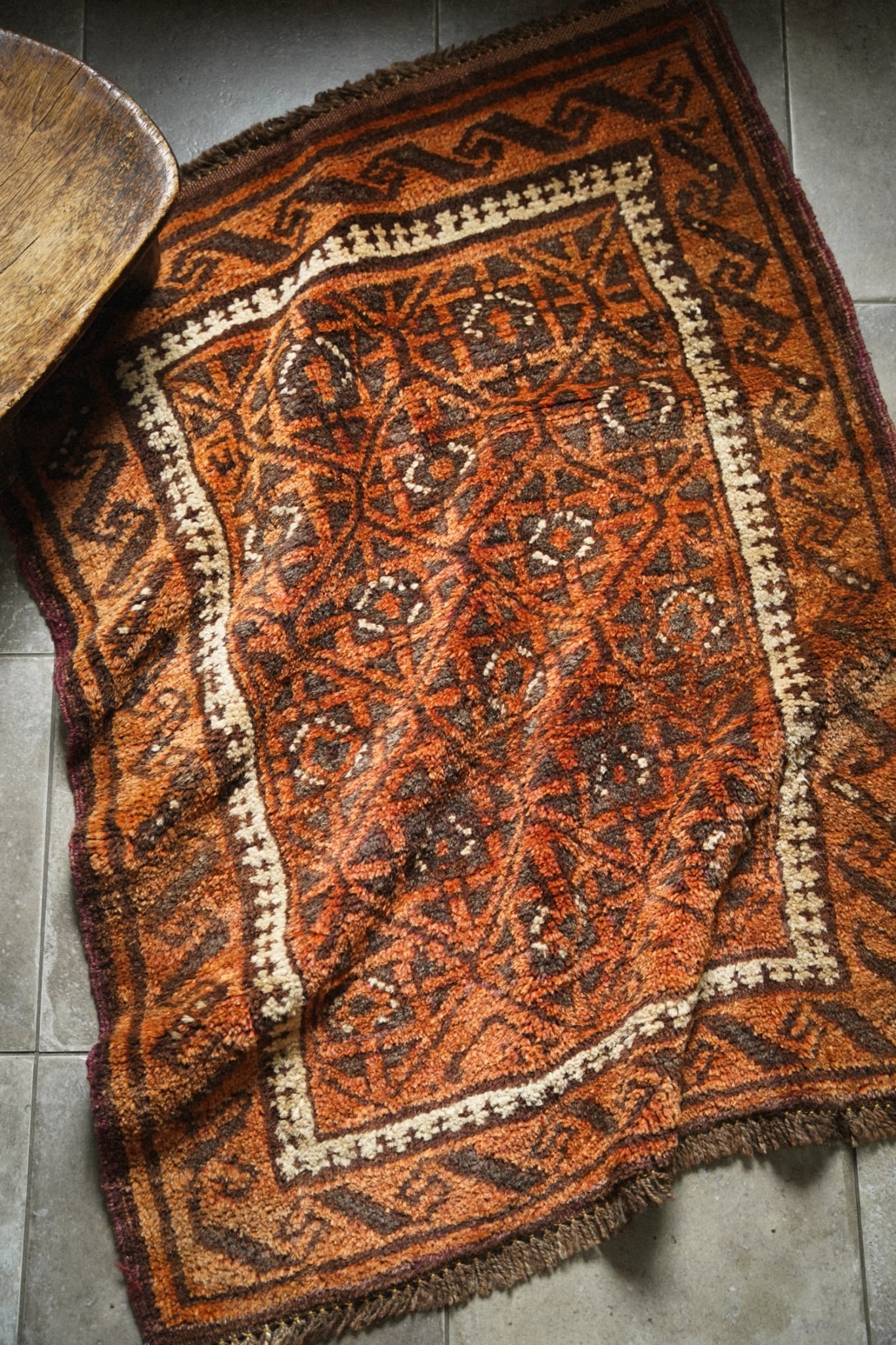2447-Vintage Taimani rug