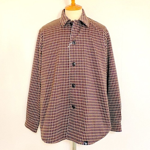 Check Shirts Jacket　Brown