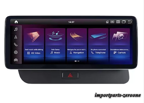 アウディQ5 2009-2018 アンドロイドナビ12.3インチ2K 668S 6GB+64GB MMI 3G RHD -RA-1334