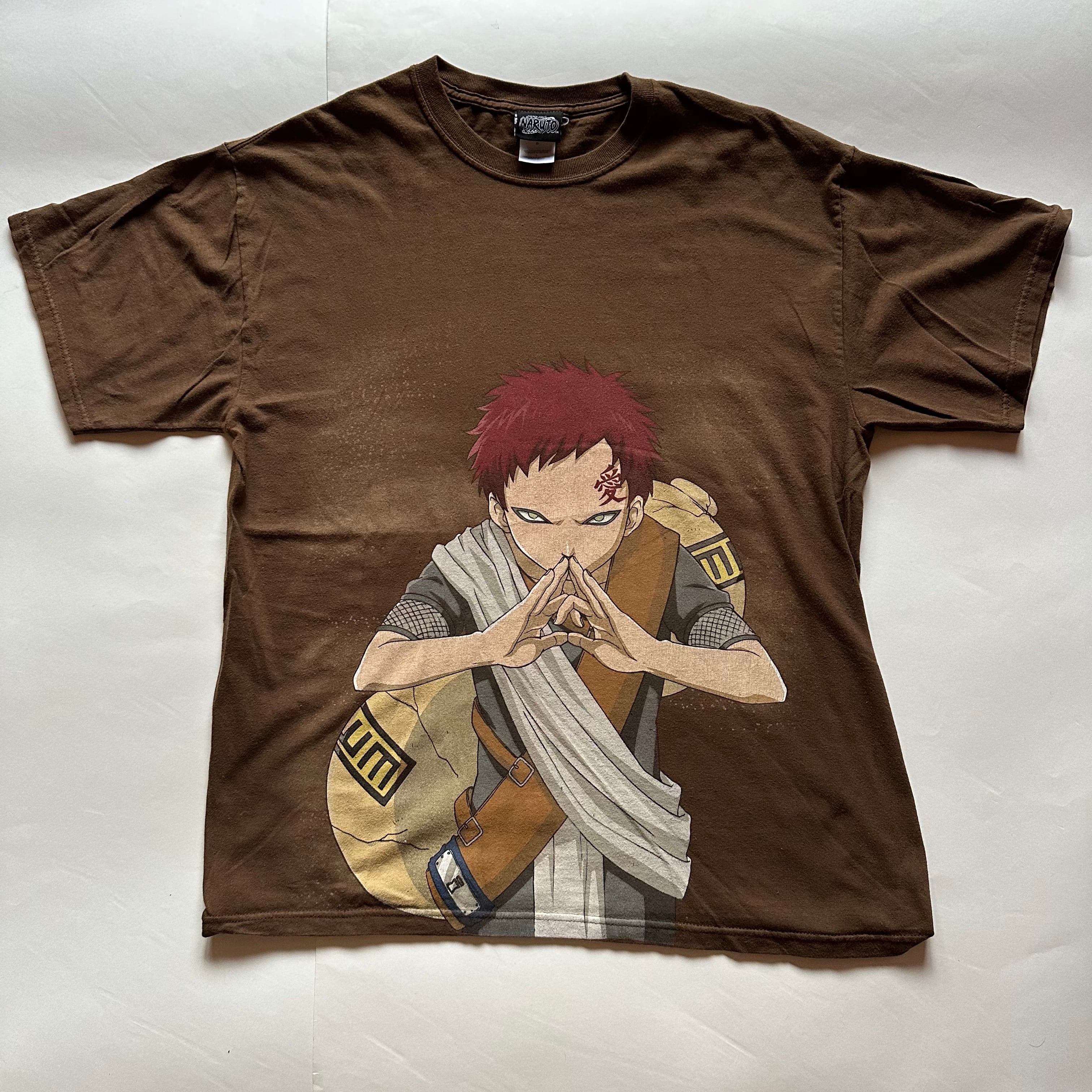 NARUTO ナルト 我愛羅 vintage Tシャツ アニメ ヴィンテージ