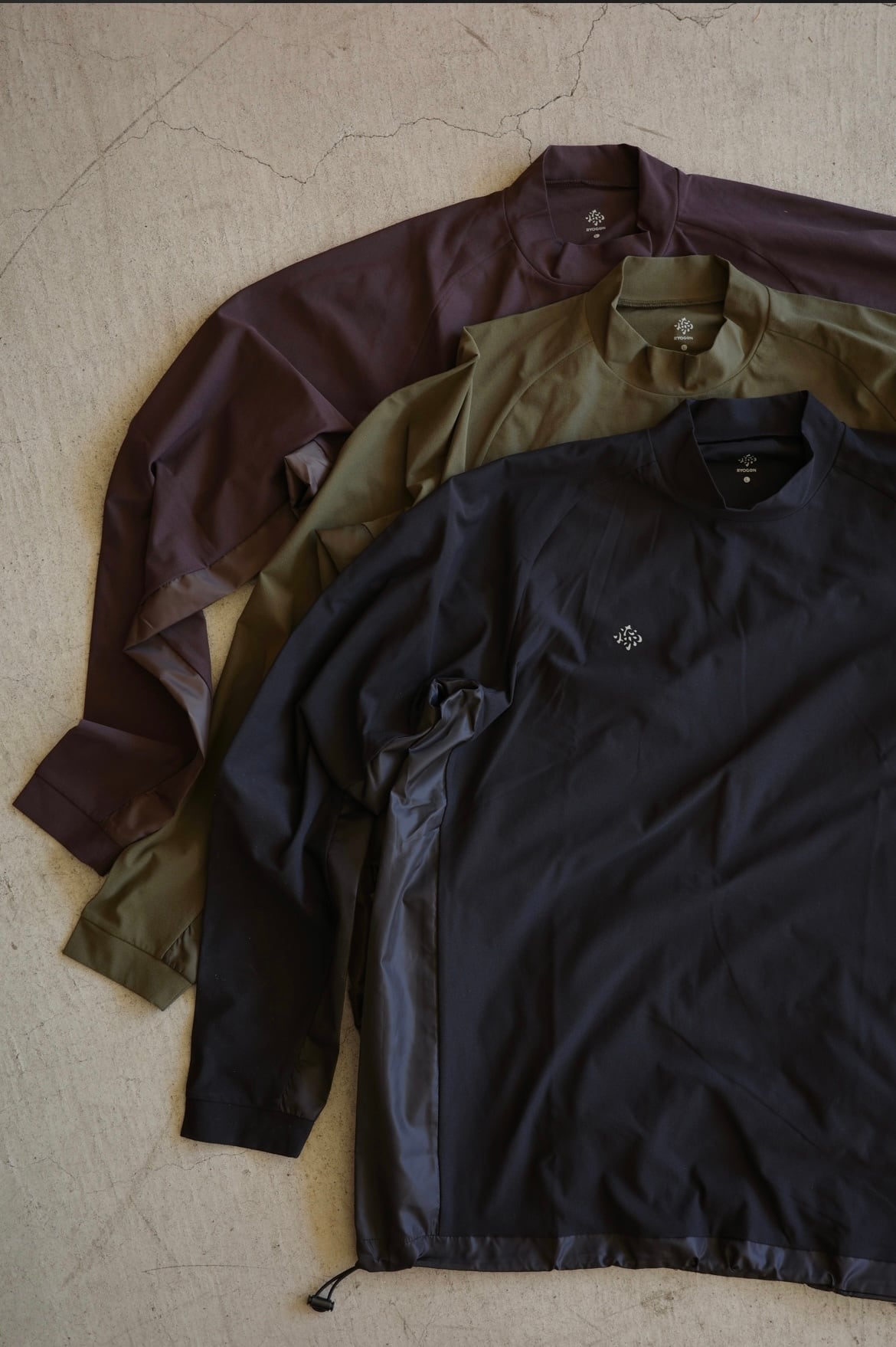 RYOGEN(リョウゲン) 2024FW ODD MOCK NECK L/S TEE | play field RYOGEN(リョウゲン) 2024FW ODD MOCK NECK L/S TEE | play field