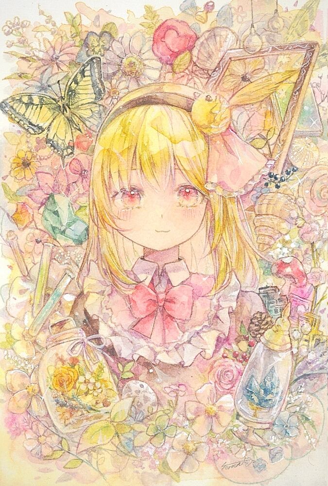宝物に囲まれて/とろ梅