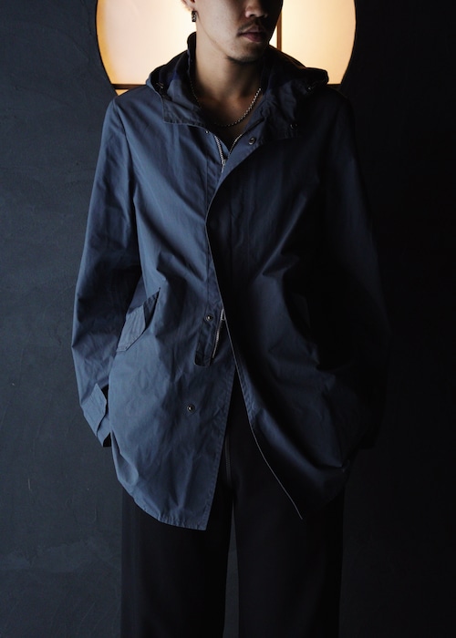JIL SANDER 13SS double zip nylon hooded coat