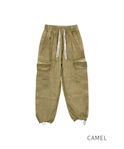 【直営限定ITEM】COOLAロゴヴィンテージワークパンツ (CAMEL) CQ-48052H