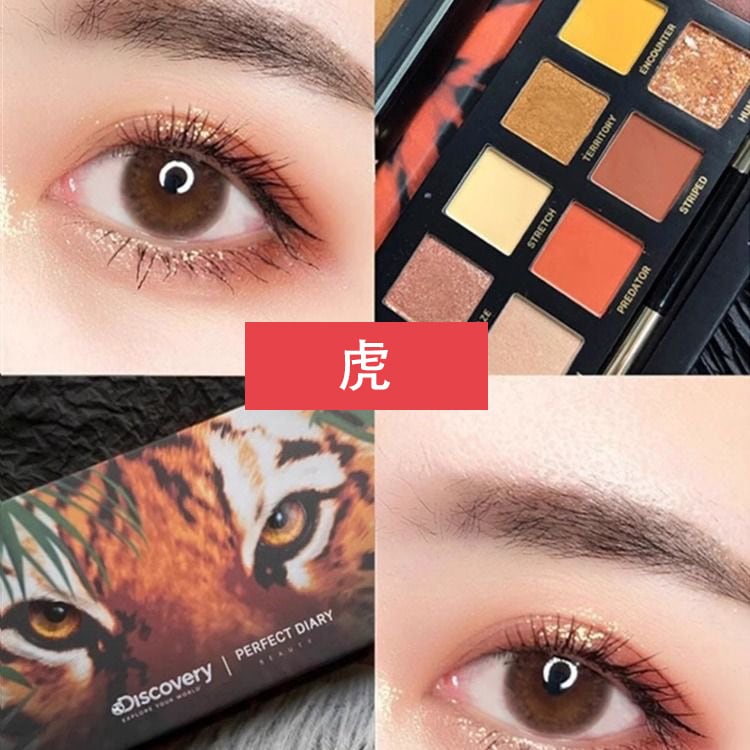 PERFECT DIARY 高発色 キラキラ 人気アイメイク アイシャドウ パレット