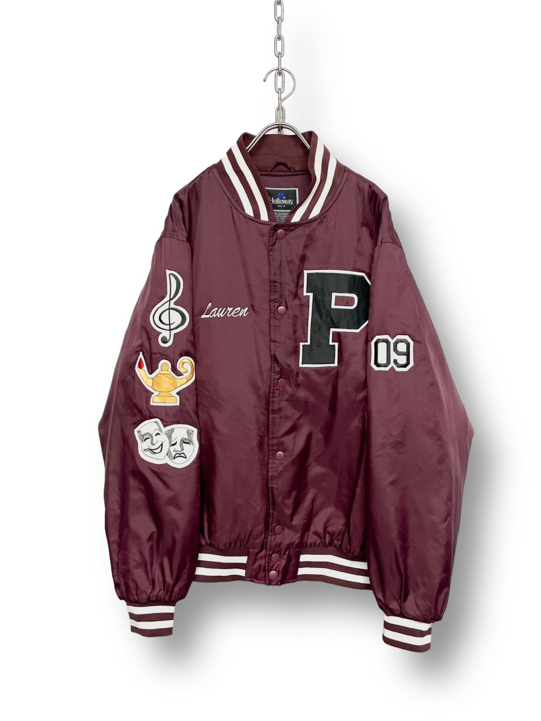 “PIKEVILLE PANTHERS” Team Wappen Nylon Stadium Jacket RENGA CLOTHING