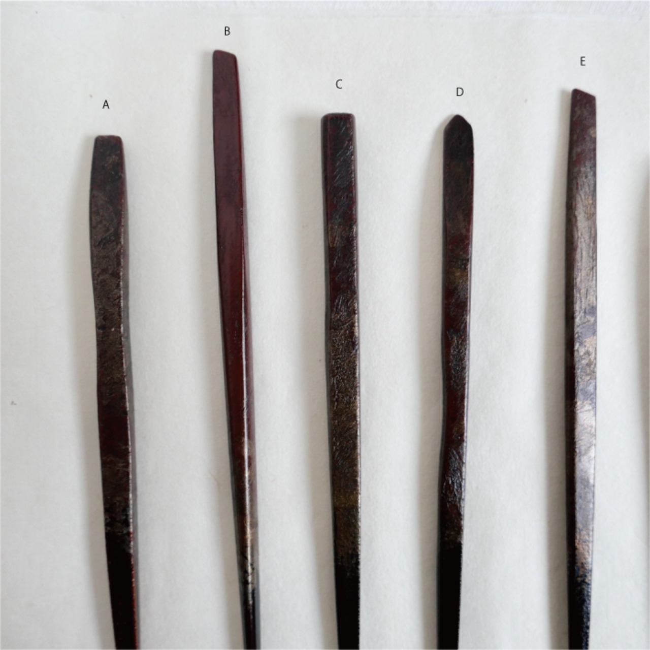 藤野征一郎　菓子切 【D】　Seiichiro Fujino   Confectionery Pick 箔 (1本）［2104150000199］