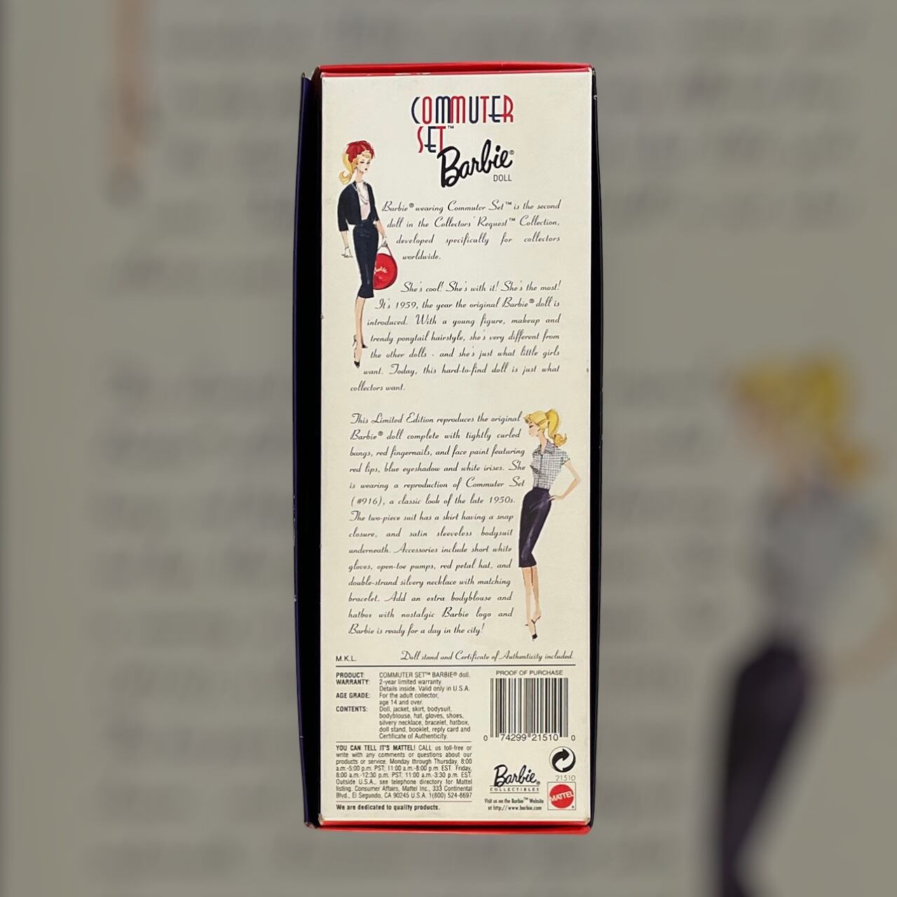 Reproduction Vintage Barbie: Commuter Set Barbie | tomenosuke
