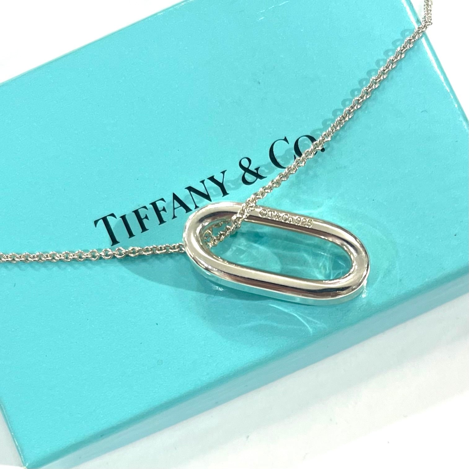 TIFFANY&CO.】2785 ティファニー 1837 クッション ループ ネックレス