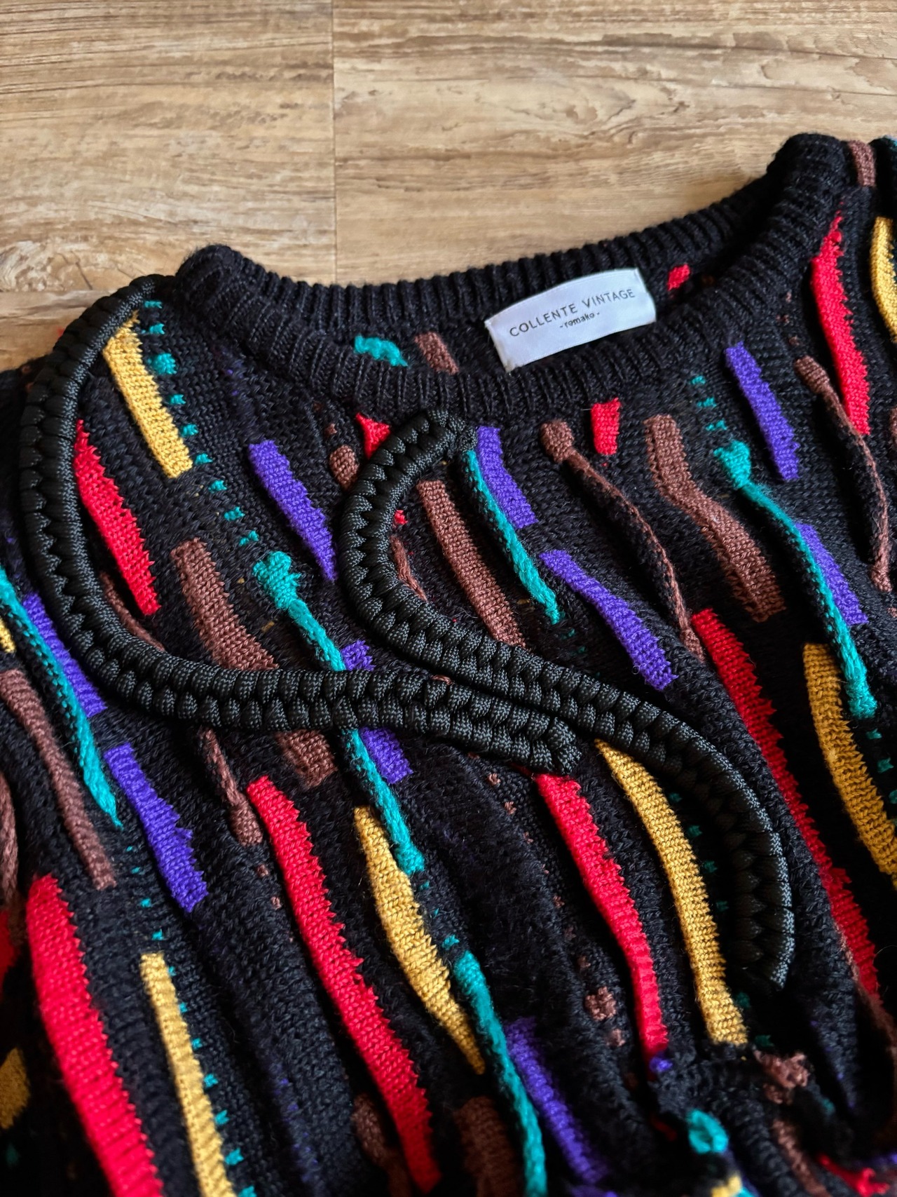 colorful 3D remake knit-4465-12