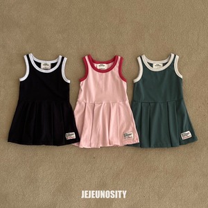 «予約»«ジュニアサイズあり» jejeunosity テニスワンピース 3colors