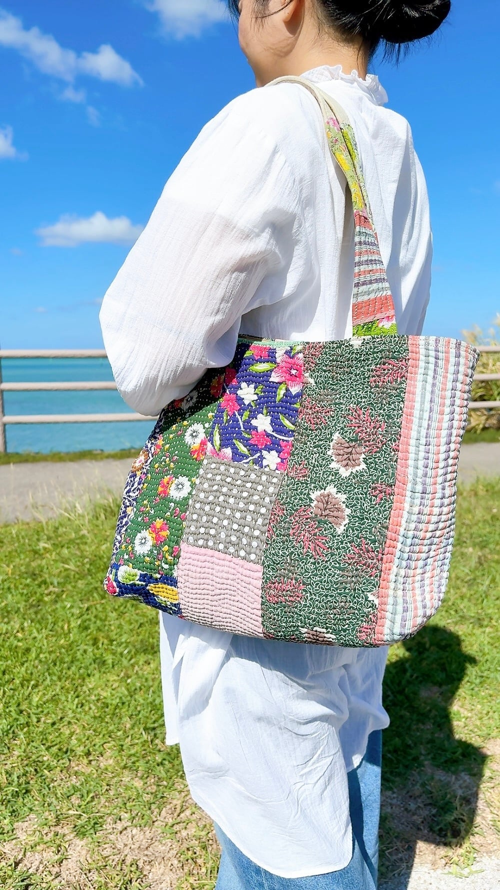 ポケットいっぱいトートバッグ