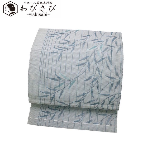 付下げ 伊勢型紙 一尾欣樹彫り 作家物 霞模様に流水 寄せ柄模様 K-3800  