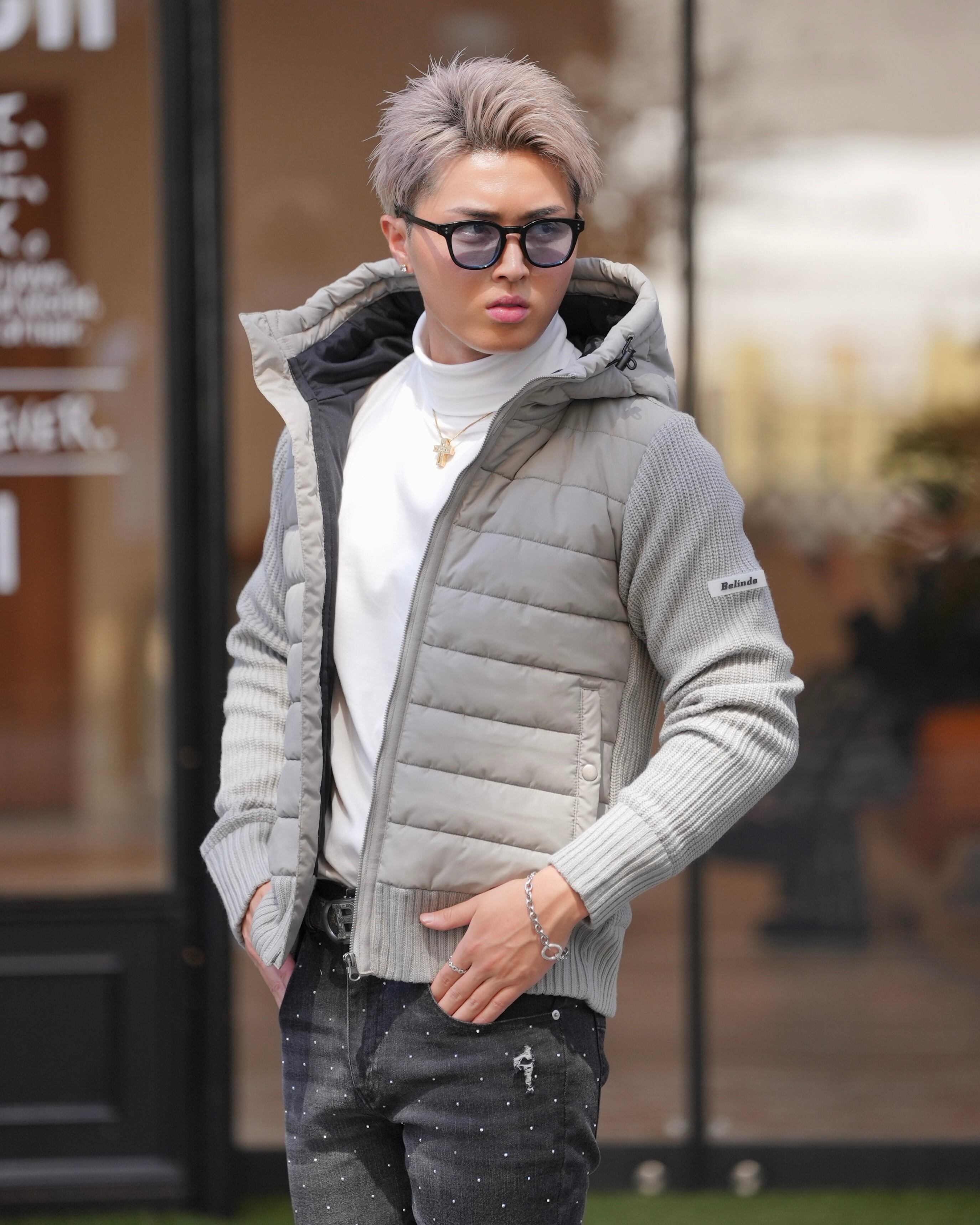 HIGH SPEC KNIT JACKET【BEL24-001G】 | BELINDA OFFICIAL
