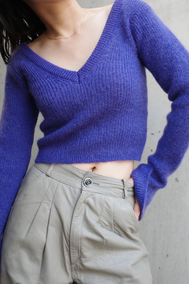 【Allege.】Mohair V Knit