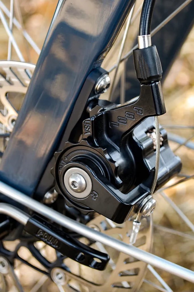 PAUL 【 KLAMPER Flat MOUNT DISC CALLIPER 】 Short Pull ポール