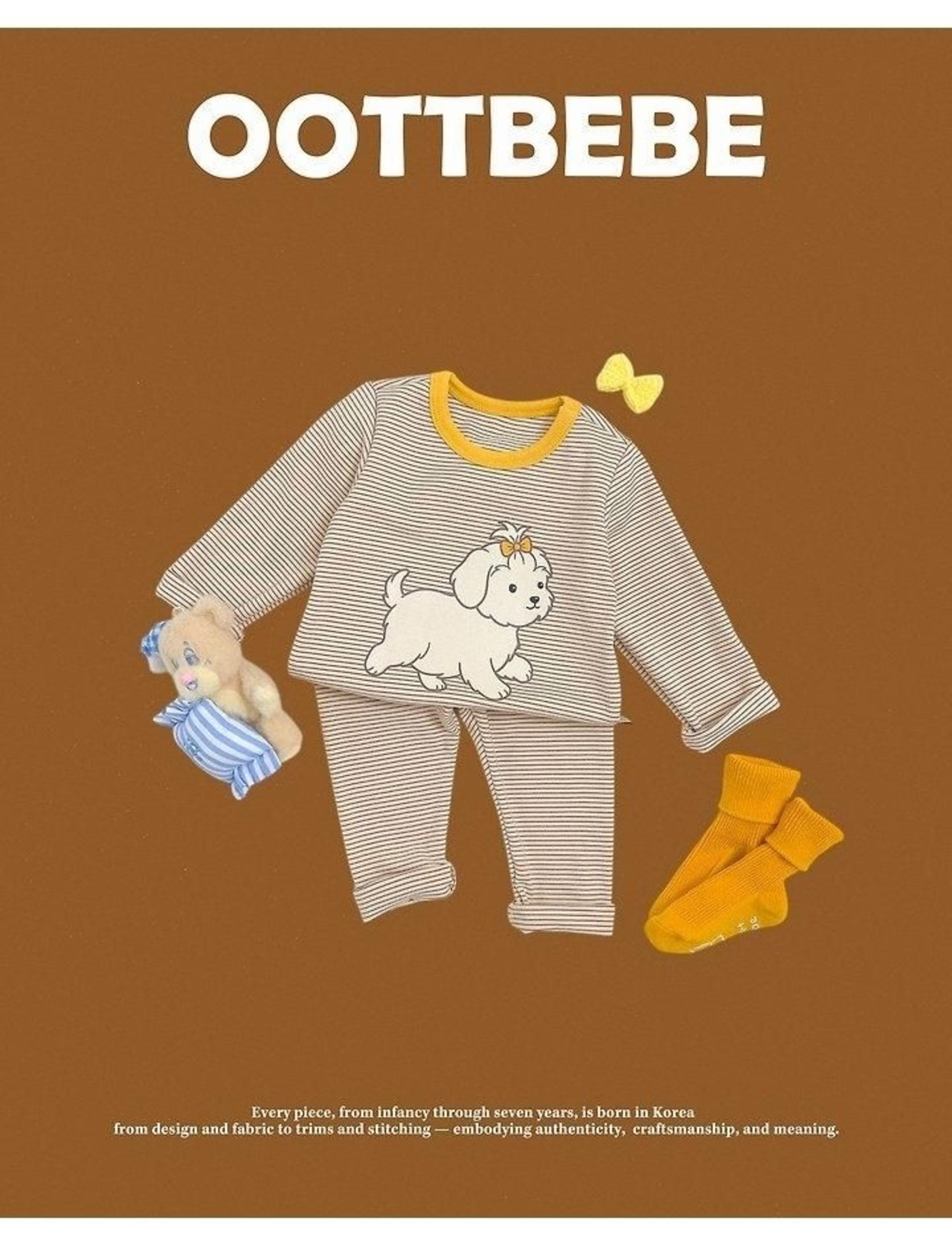 韓国子供服 / 26winter / oottbebe / もこもこルームウェア / ベビー&キッズ / 冬服 *XS~XL*