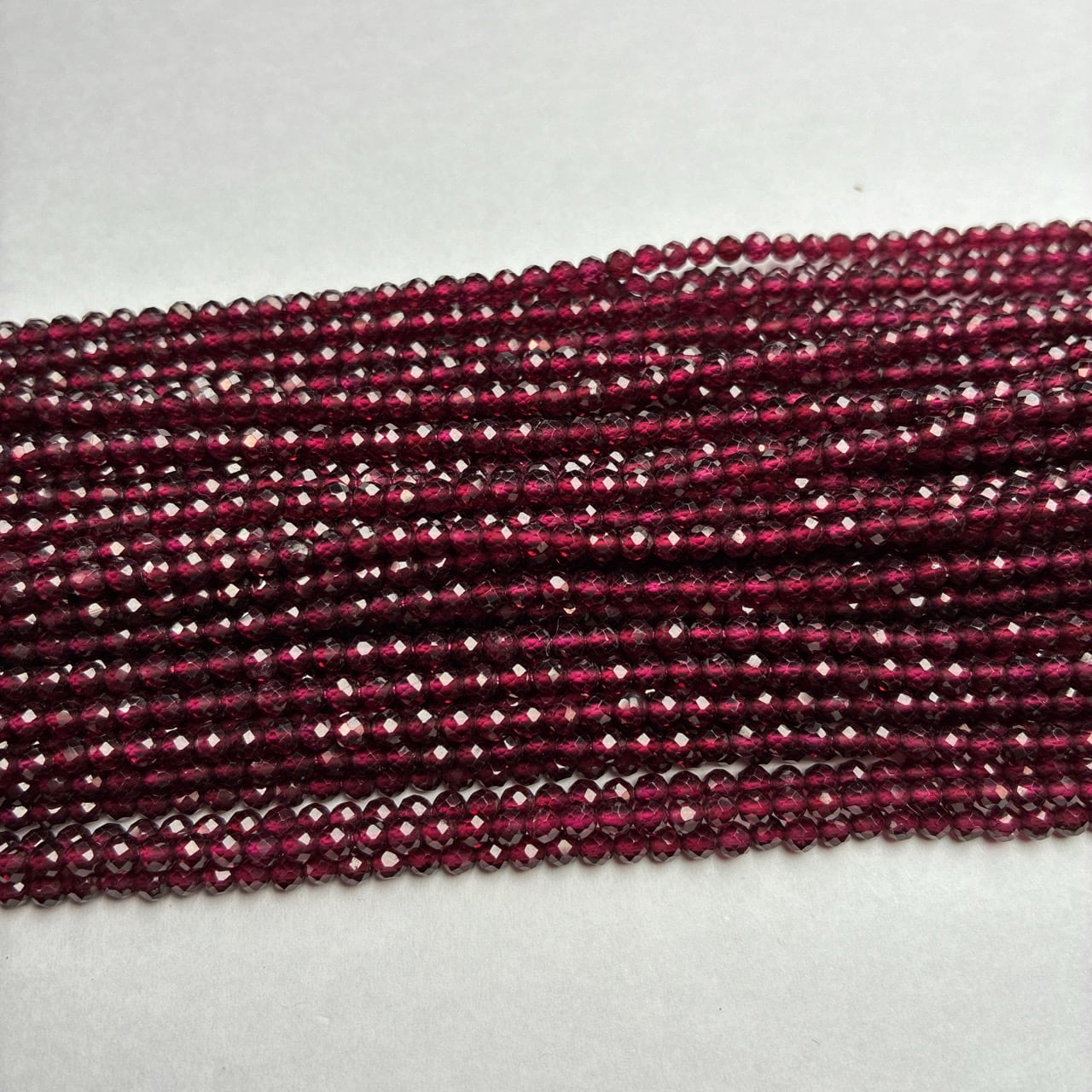 ガーネット ラウンド 赤 3㎜ | K0028