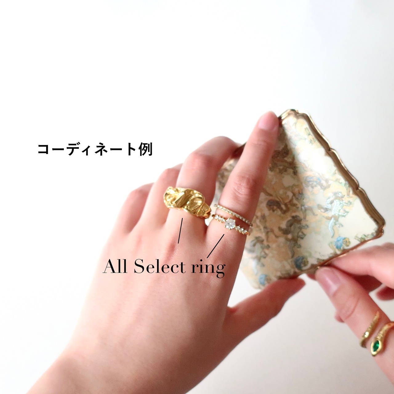 【Select】Chunky ring