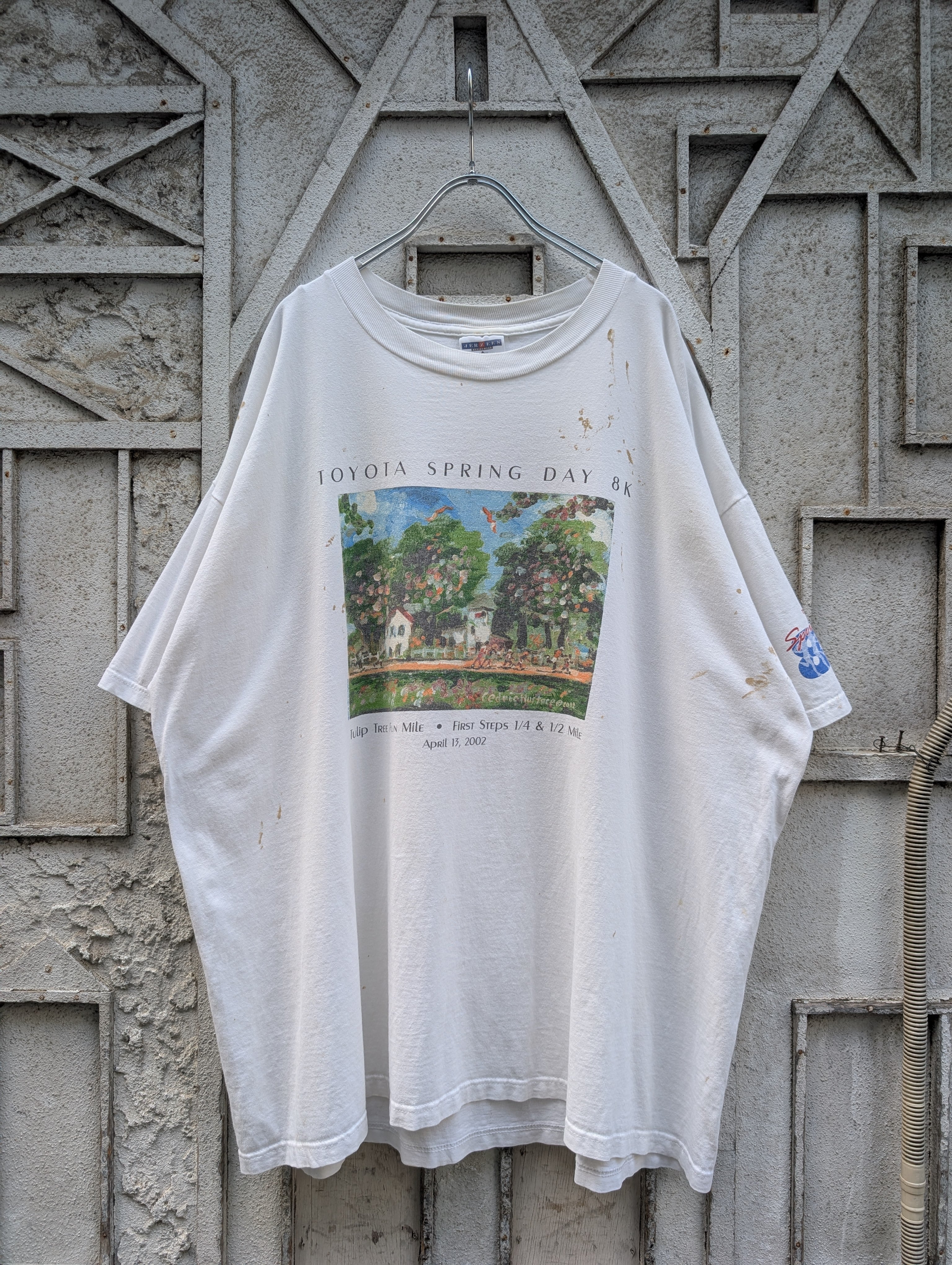 "TOYOTA SPRING DAY 8K" landscape art print tee