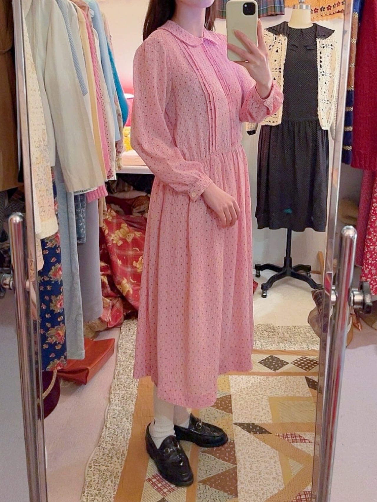 pink provencal floral one-piece