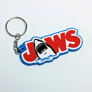 送料無料！ ★ラバーキーホルダー★ 【 JAWS ( ジョーズ ) 】 〚アメリカン雑貨 アメトイ〛