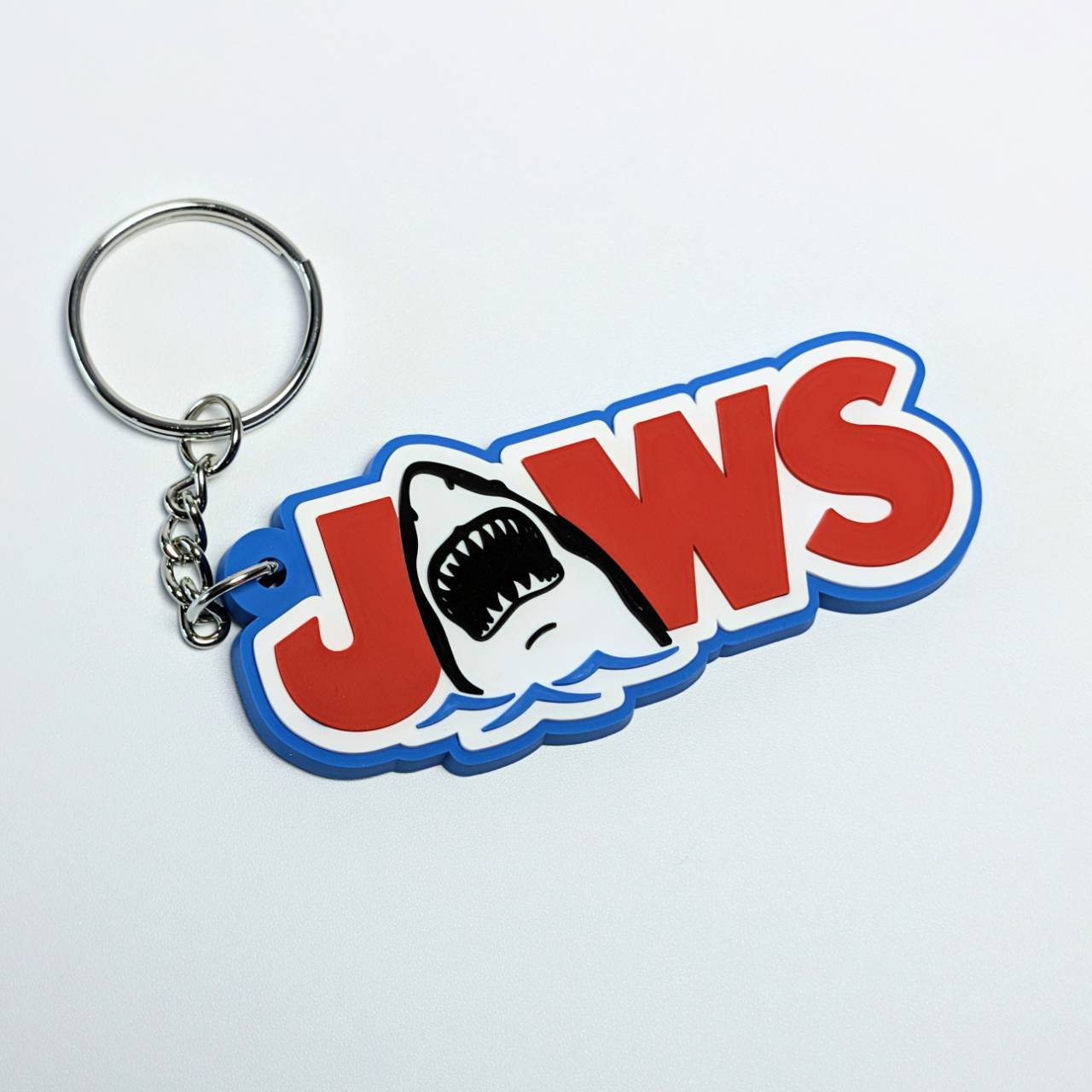 送料無料！ ★ラバーキーホルダー★ 【 JAWS ( ジョーズ ) 】 〚アメリカン雑貨 アメトイ〛