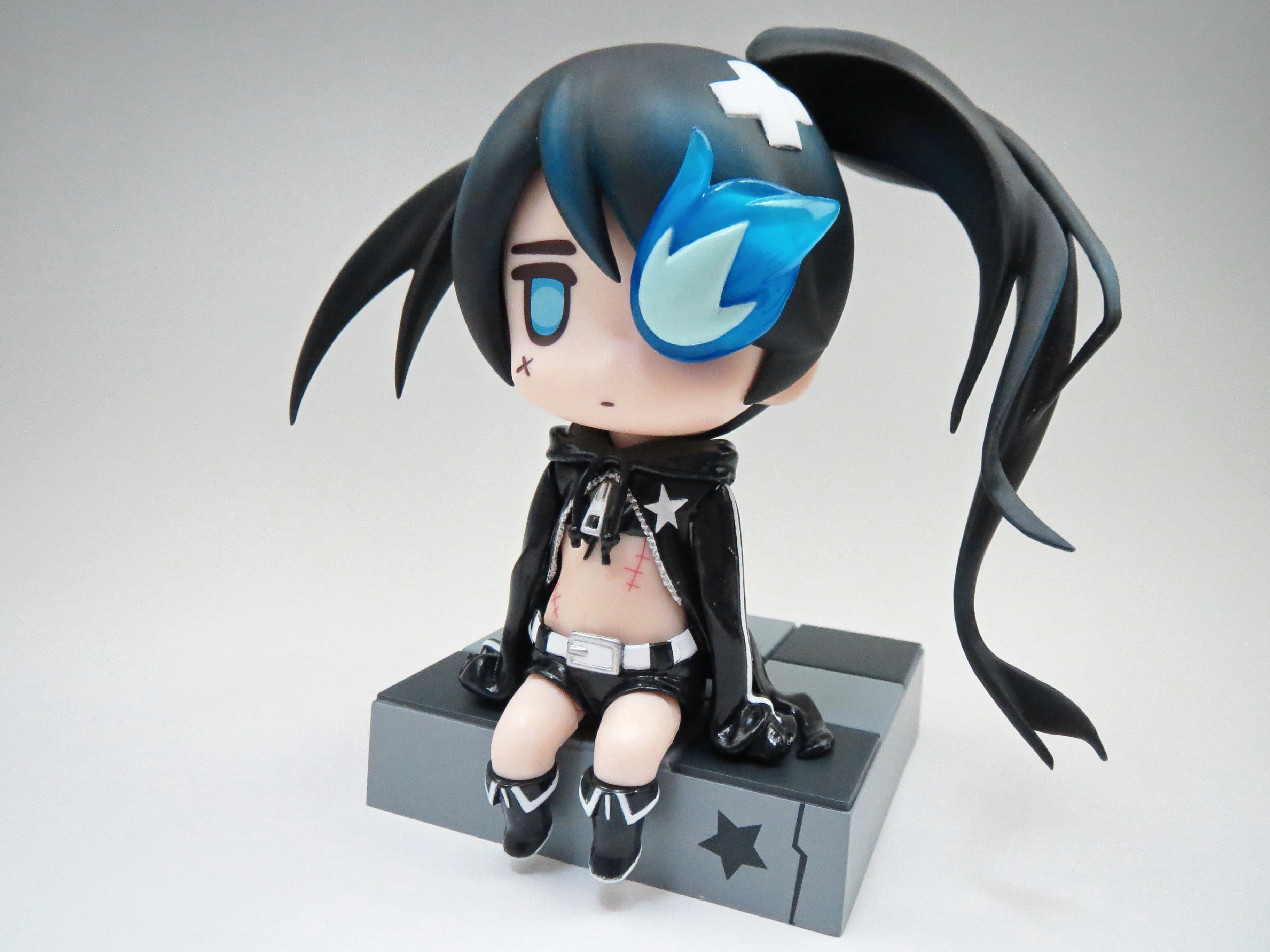 SALE】（A−ランク）【106】 ブラック☆ロックシューター 髪パーツ