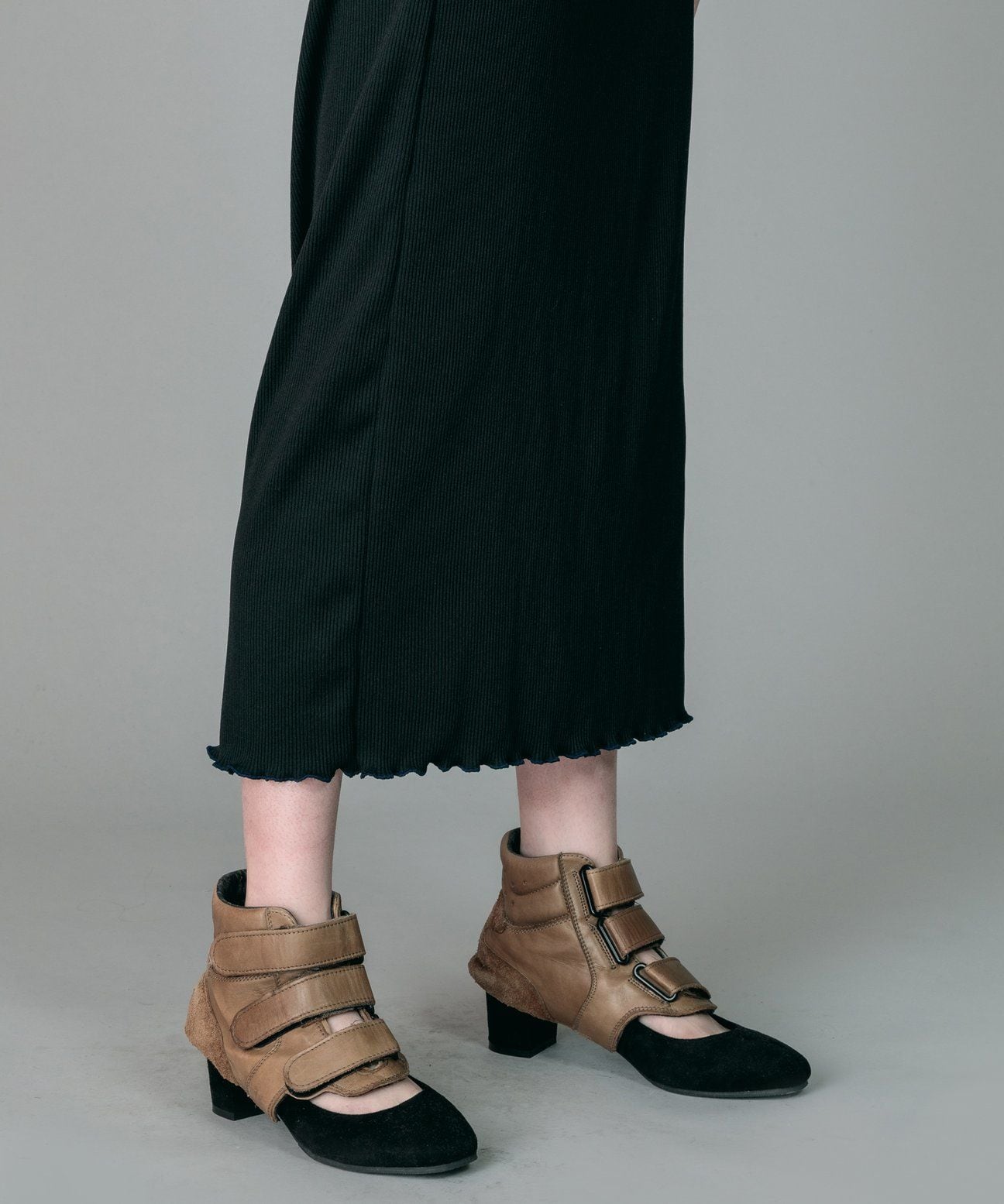 NON TOKYO / 2020A/W RIB TIGHT SKIRT (BLACK) | IAAAM ONLINE STORE