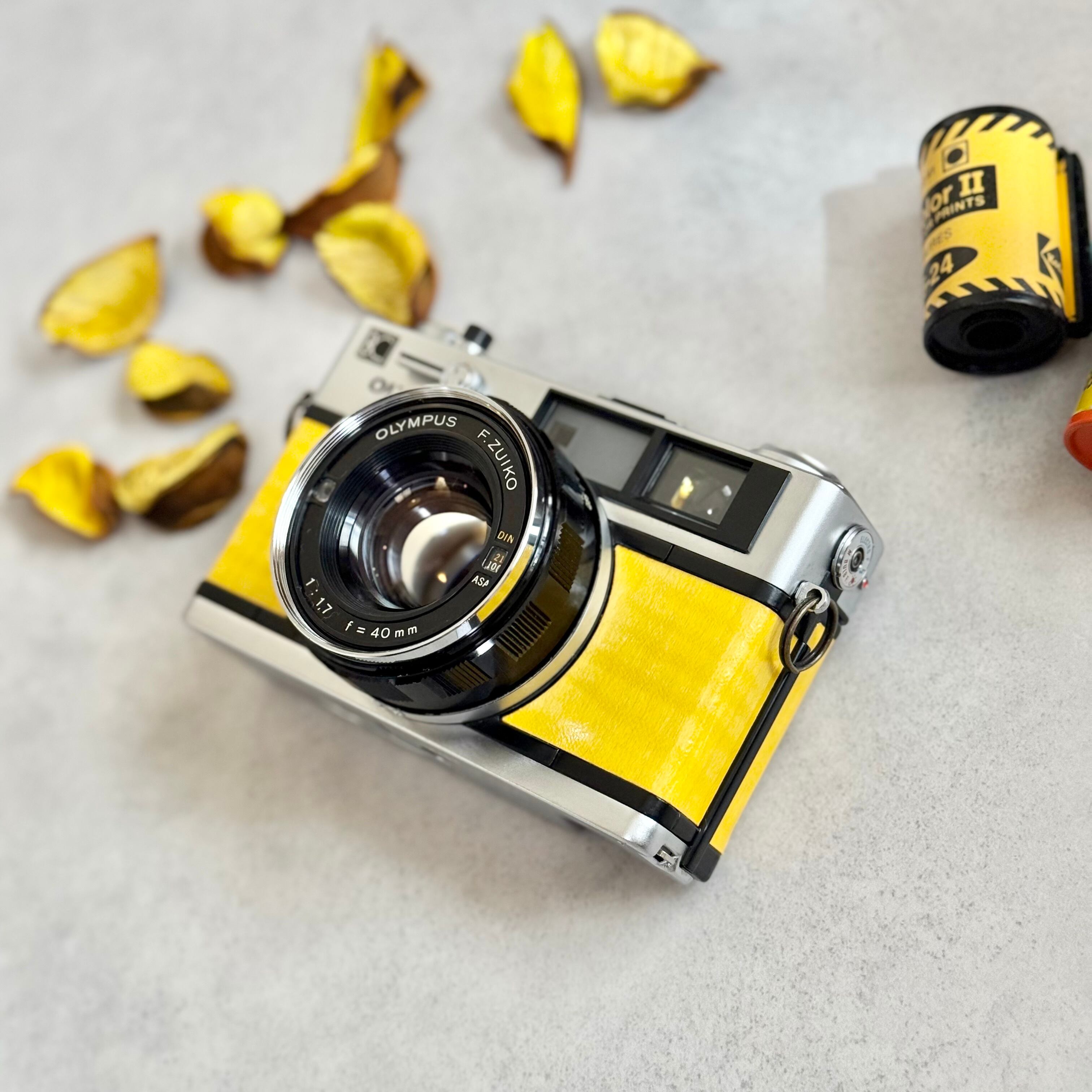 整備済！OLYMPUS 35DC Lemon Yellow レモンイエロー Olympus 35DC | Macha Cameras