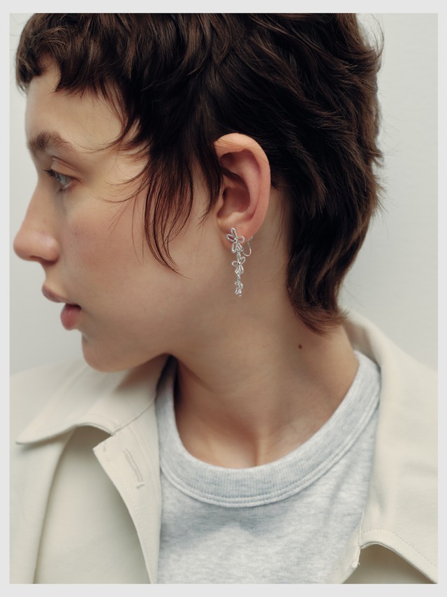 Earring/Pierce -Silver-