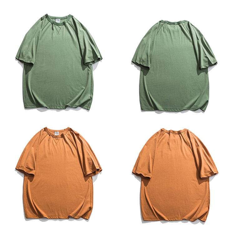 ★COLOR COTTON LOOSE T-SHIRT (unisex)　09040