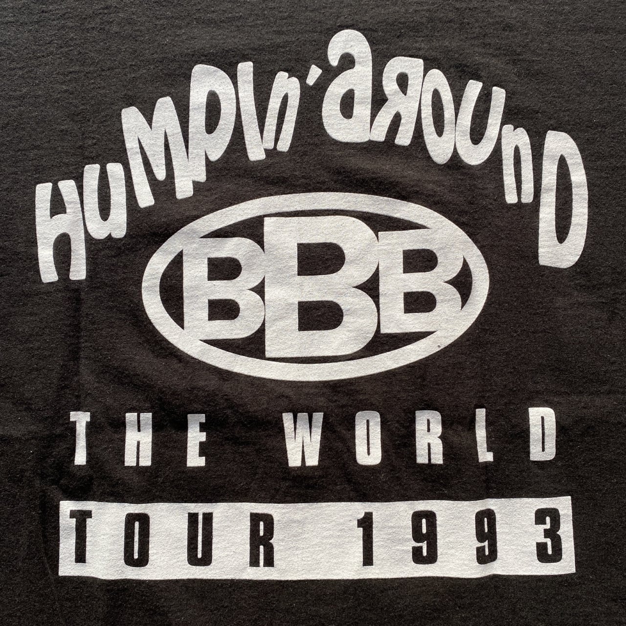 Bobby Brown Humpin Around Tour Rap Tee L