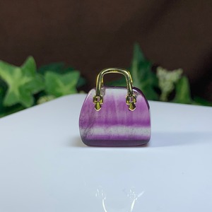 26.天然石とお出かけ☆フローライトカバン・バック