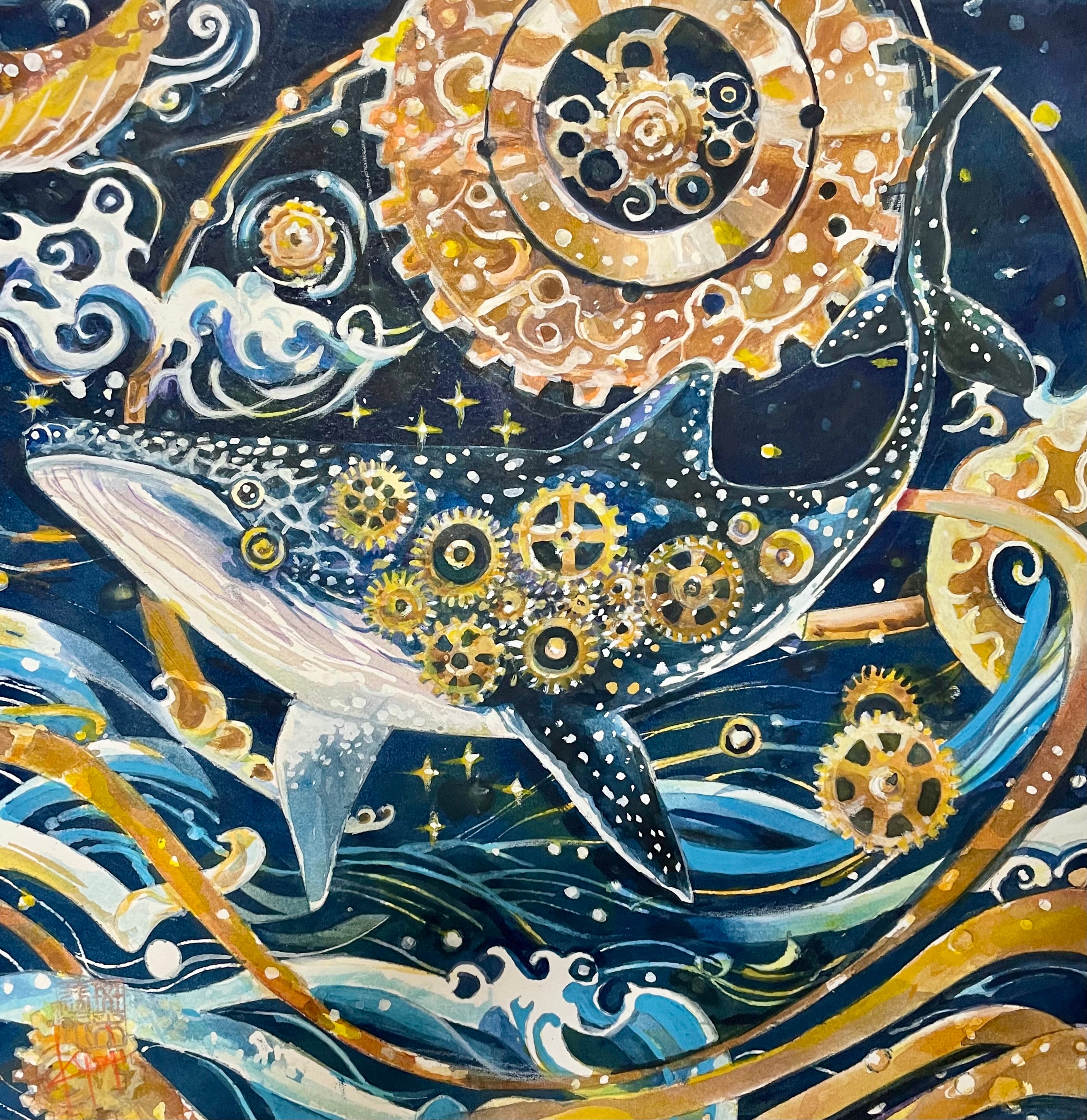 伝統的キャラクター 水彩画 額装済み 北鎌倉浄智寺山門水彩原画08 F6額装済み | PAY ID