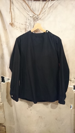 "ROMANIA ARMY SLEEPING SHIRT" BLACK DYE⑭