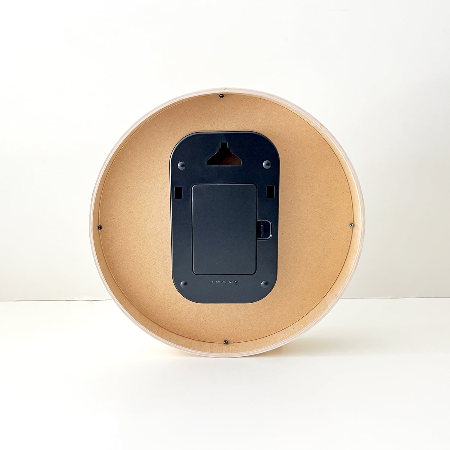 KATOMOKU plywood clock 22 オレンジ km-121OR 掛け時計 | 加藤木工