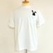 Shabby Chenille Embroidery Pocket T-shirts　Off White