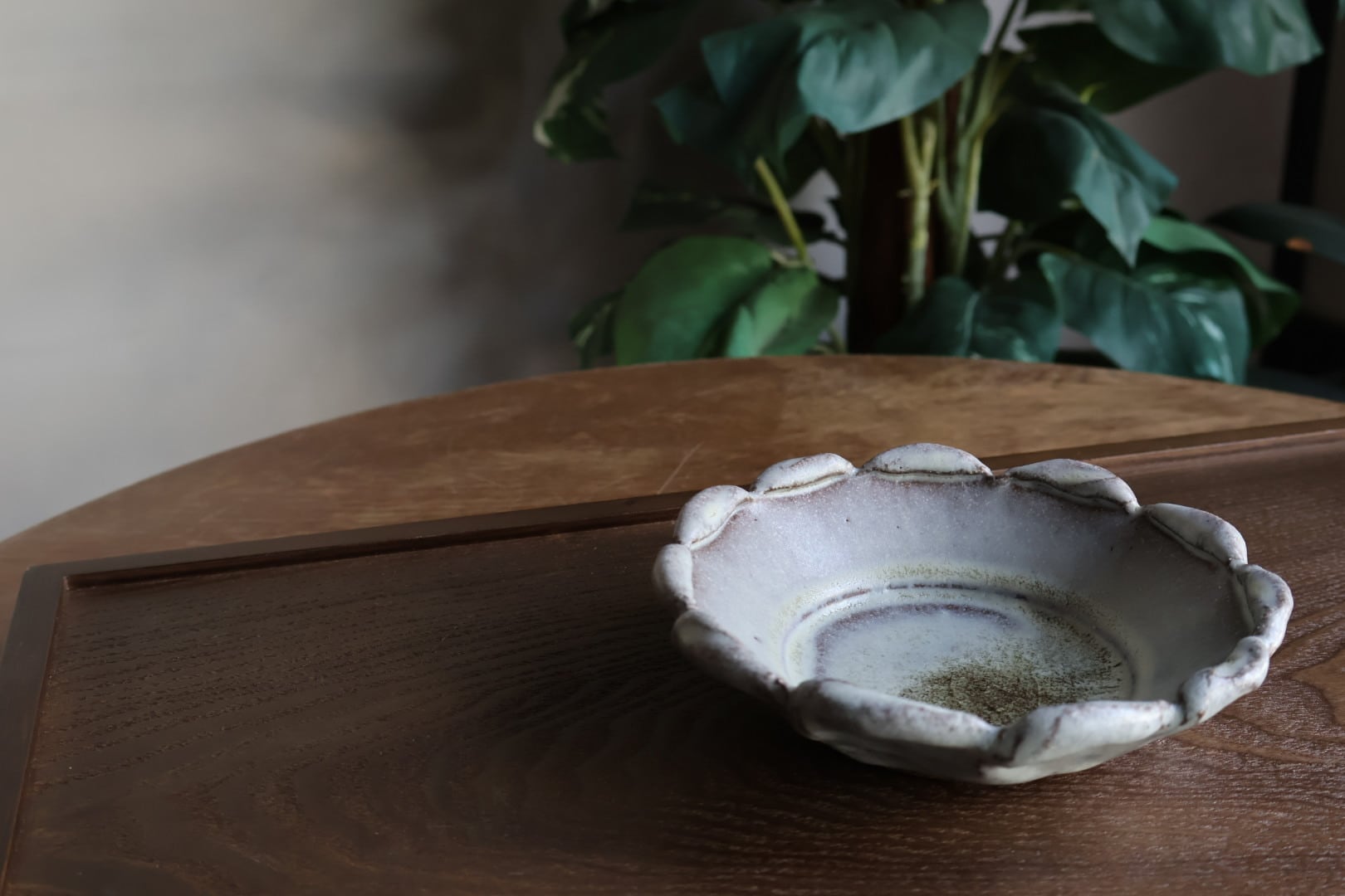 AIKA CRAFT(アイカクラフト) 輪花中鉢 雨空