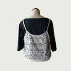 総レース デザイン キャミベスト｜ネイビー｜サムネイル15